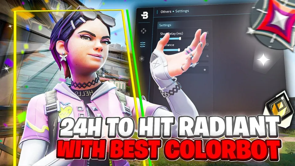 I Testing BnY Tools Valorant Colorbot - It's RADIANT Secret !! INSANE